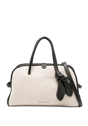 Jacquemus Le petit Turismo tote bag - Neutrals