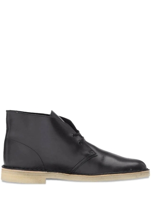 Clarks leather desert boots - Black