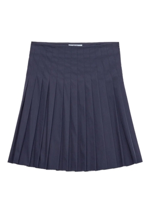 Prada pleated mini skirt - Blue
