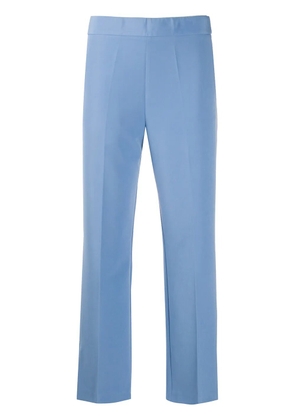 Altea straight-leg cropped trousers - Blue