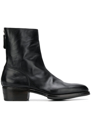 Premiata low heel boots - Black