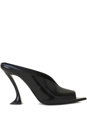 Lanvin Midnight Step sculpted-heel sandals - Black