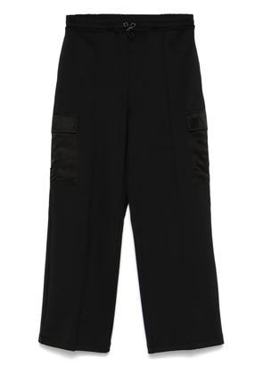 DKNY toggle-fastening track pants - Black