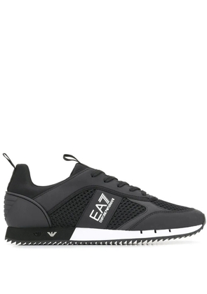 Ea7 Emporio Armani side logo sneakers - Black
