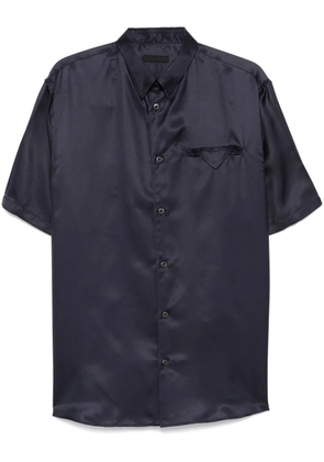 Prada silk shirt - Blue