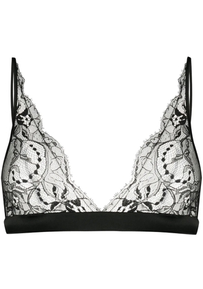 Fleur Of England Boudoir lace bra - Black