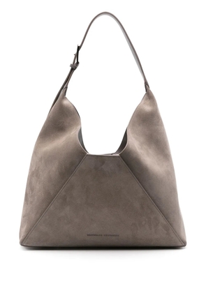 Brunello Cucinelli suede shoulder bag - Brown