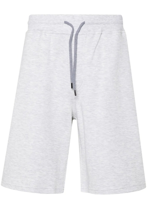 Brunello Cucinelli mélange track shorts - Grey
