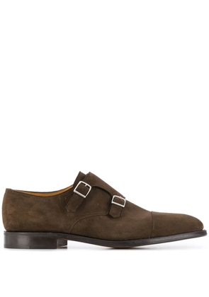 John Lobb William monk strap shoes - Brown