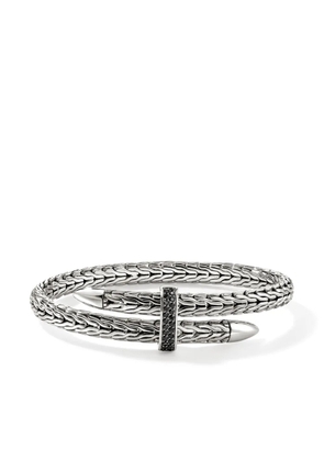 John Hardy Spear Flex sapphire cuff bracelet - Silver