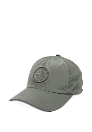 Stone Island logo baseball cap - Green