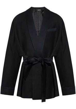 AMIRI tie-waist blazer - Black