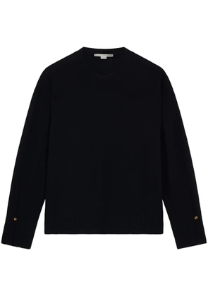 Stella McCartney Iconics split-cuff jumper - Black