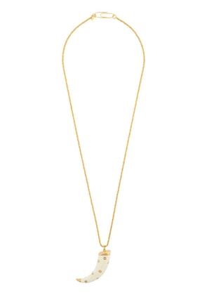 Aurelie Bidermann Caftan Moon pendant necklace - Metallic