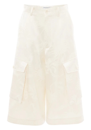 JW Anderson cropped cargo trousers - White