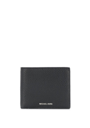 Michael Kors Greyson pebbled billfold wallet - Black