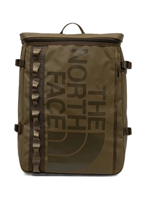 The North Face logo-plaque backpack - Green