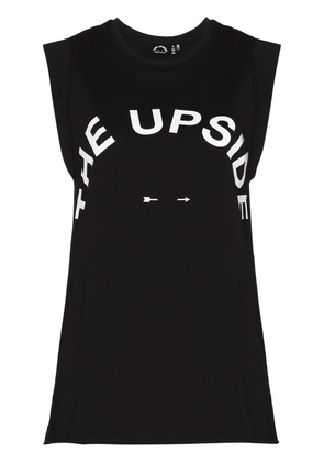 The Upside logo-print tank top - Black