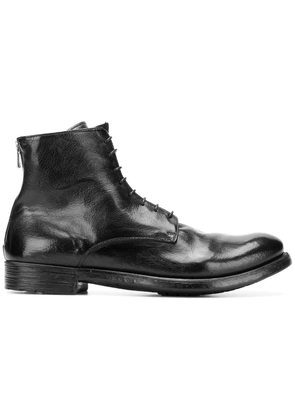 Officine Creative lace-up ankle boots - Black