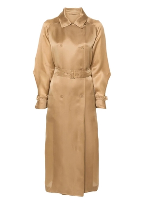 Max Mara Sacco double-breasted trench coat - Neutrals
