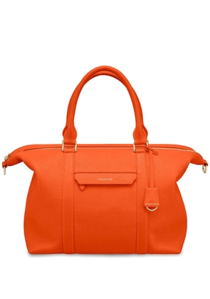 MAISON de SABRÉ Large Leather Weekender Bag - Orange