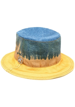 Alberta Ferretti tie-dye bucket hat - Blue