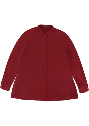 Loro Piana concealed-fastening shirt - Red