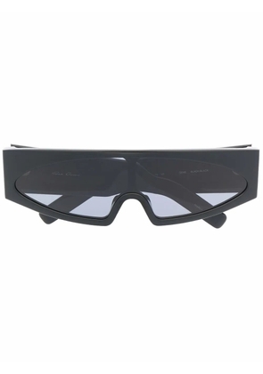 Rick Owens Gene rectangle-frame sunglasses - Black
