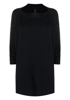 Daniela Gregis boat neck knit jumper - Blue