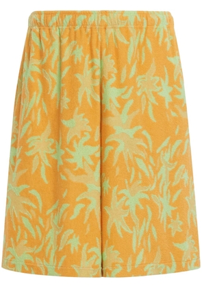 Marni graphic-print drop-crotch shorts - JQR17