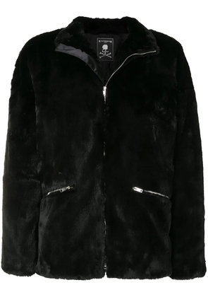 Mastermind World skull print zipped jacket - Black