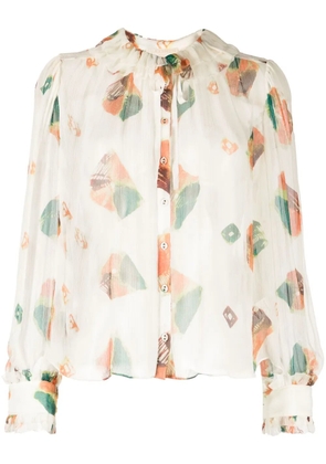 Ulla Johnson Pippa silk blouse - White
