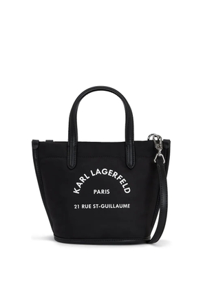 Karl Lagerfeld Rue St-Guillaume tote bag - Black