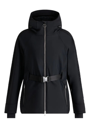 Fusalp logo-patch ski jacket - Black