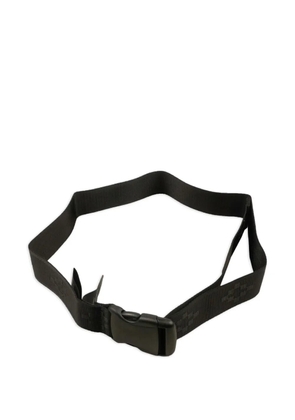 COUNTY OF MILAN logo-jacquard belt - Black