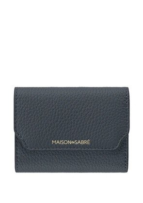 MAISON de SABRÉ Leather Trifold Wallet - Grey