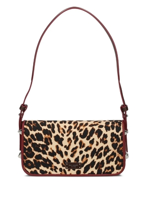 Kate Spade Liv Downtown leopard-print shoulder bag - Neutrals