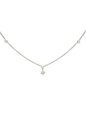 We by WHITEbIRD 18K white gold Holly diamond necklace