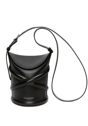 Alexander McQueen The Curve bucket bag - Black
