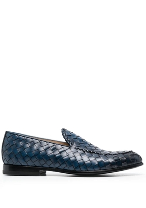 Scarosso Vittorio interwoven loafers - Blue