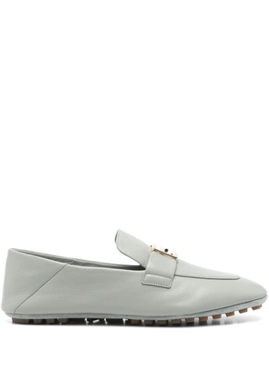FENDI Baguette loafers - Grey