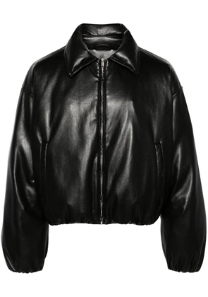 Nanushka cropped puffer jacket - Black