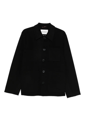 AMARÁNTO point-collar jacket - Black