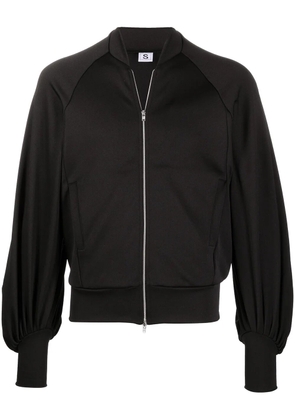 Random Identities oversized-fit bomber jacket - Black