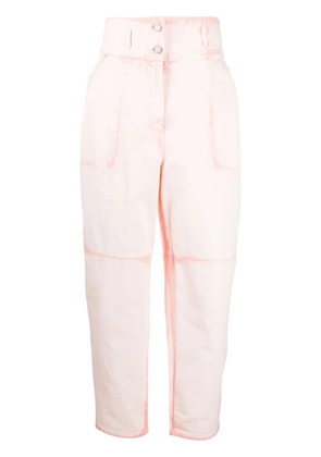 Alberta Ferretti sorbet sky dye five-pocket trousers - Pink