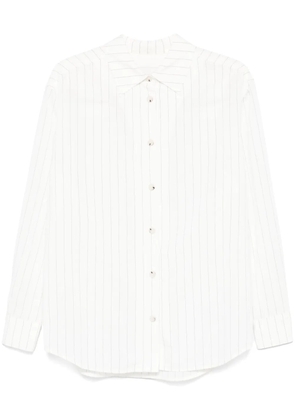 Nanushka striped shirt - White