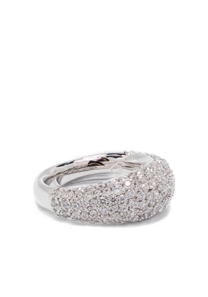 Swarovski Sublima domed ring - Silver
