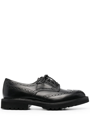 Tricker's Bourton leather Derby shoes - Black