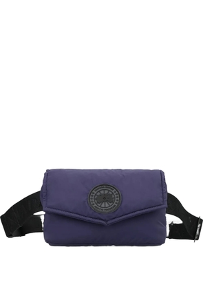 Canada Goose mini flap logo belt bag - Purple
