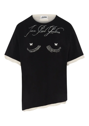 Jean Paul Gaultier Tattoo poem t-shirt - Black